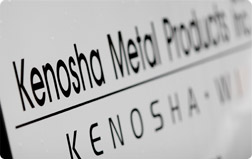 Kenosha Metal sign