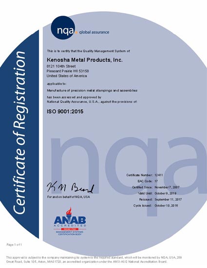 nqa certification